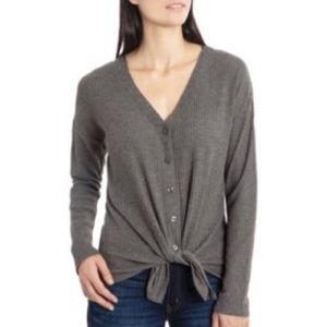 Isaac Mizrahi Tops - NWT Isaac Mizrahi Waffle Knit Button Tie Top Isaac Mizrahi Tops - NWT Isaac Mizrahi Waffle Knit Button Tie Top